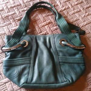 B Makowsky Sea Green Bag